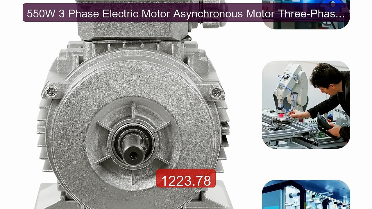 550W 3 Phase Electric Motor Asynchronous Motor Three-Phase ... -- Top Pick 2026 | Unbeatable Price!
