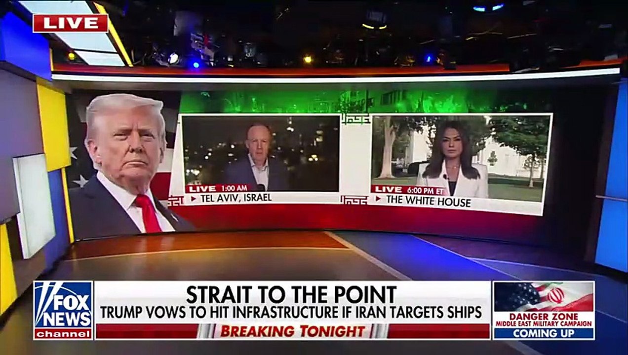 US will 'BOMB AND DESTROY' Iranian bridges, power plants if ships targeted, Trump warns
