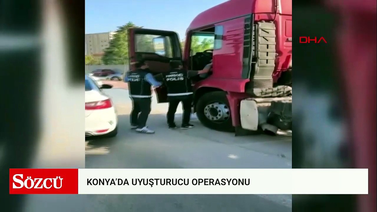 Konya'da uyuşturucu operasyonu: 5 gözaltı