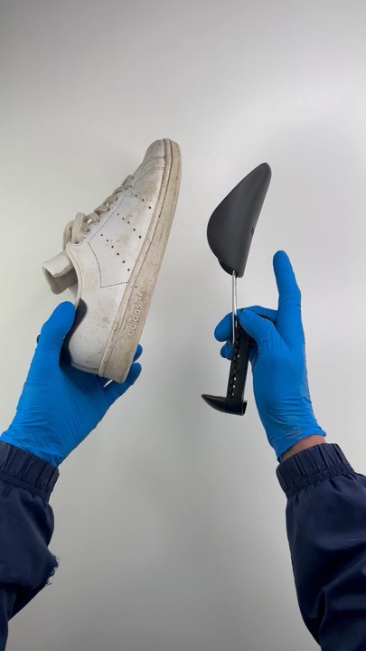 How to Clean Stan Smith Adidas ? #asmr #cleaning #sneakers #satisfying #restoration #sneakerhead #relaxing