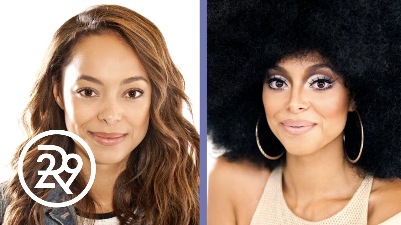 Amber Stevens-West is Transformed into Diana Ross by Make-up Artist Raja | Refinery29 | Refinery29