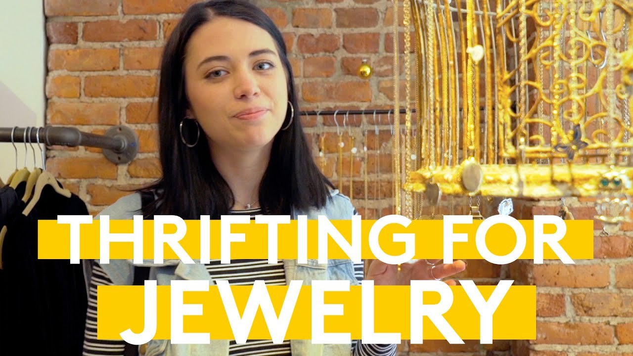 How To Thrift Shop For Jewelry | Thrifting With Kailee Mckenzie | Refinery29