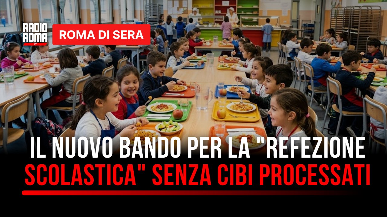 Il nuovo bando per la "refezione scolastica" senza cibi processati