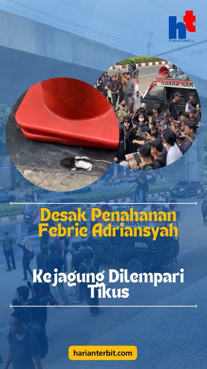 Desak Penahanan Febrie AdriansyahKejagung Dilempari Tikus