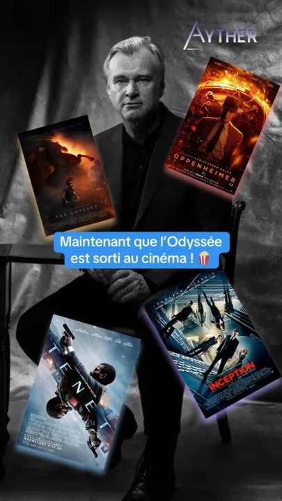 Quel sera le prochain film de Christopher Nolan après l’Odyssée ? #christophernolan #nolan #lodyssee
