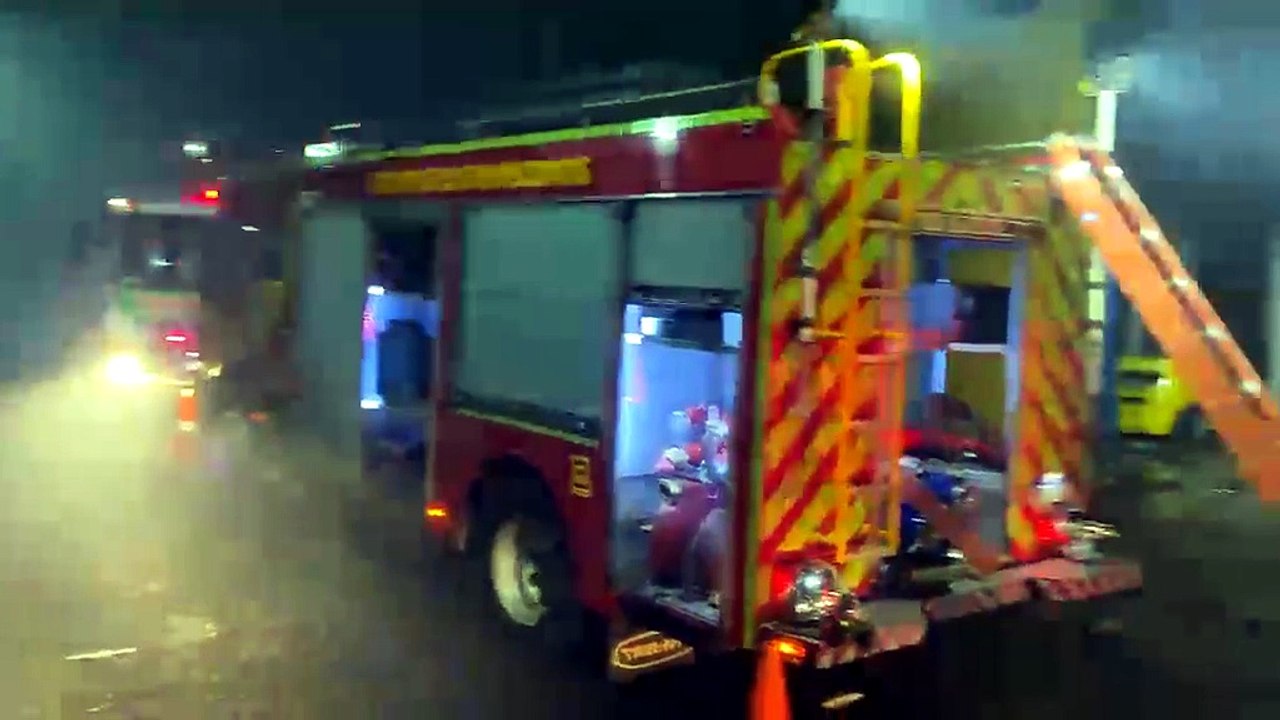 Defesa Civil e Bombeiros combatem incêndio em supermercado de Iporã nesta madrugada