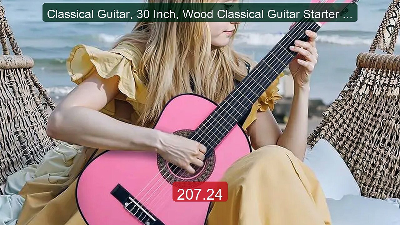 Classical Guitar, 30 Inch, Wood Classical Guitar Starter Kit f... -- Hot Deal 2026 | Limited Offer!