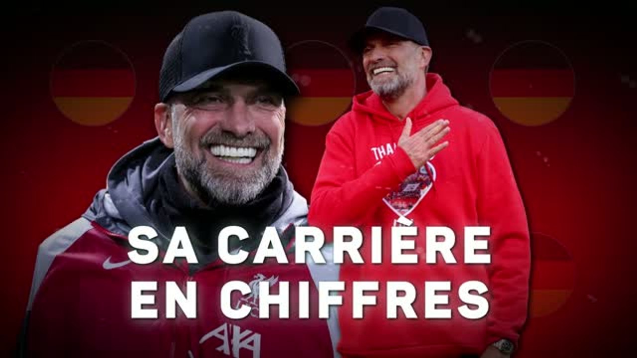 Allemagne - Jürgen Klopp, sa carrière en chiffres