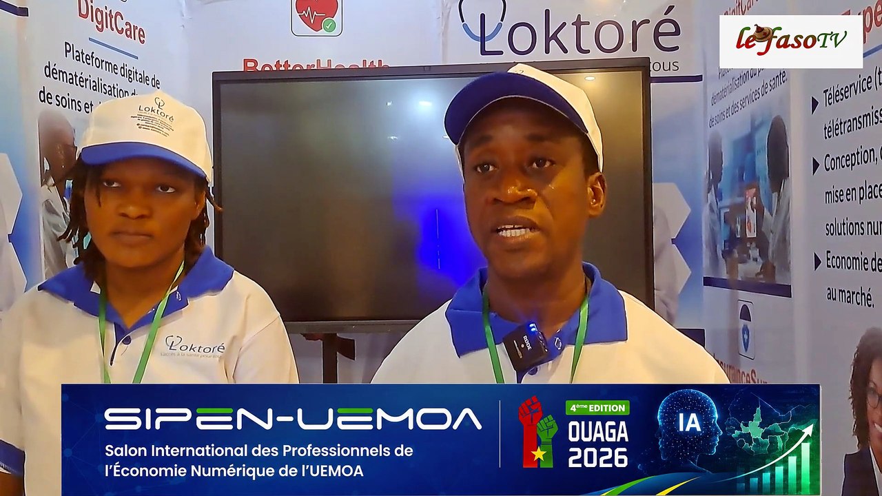 SIPEN-UEMOA 2026 : Loktoré vitrine ses solutions digitales de santé, repart avec le sourire