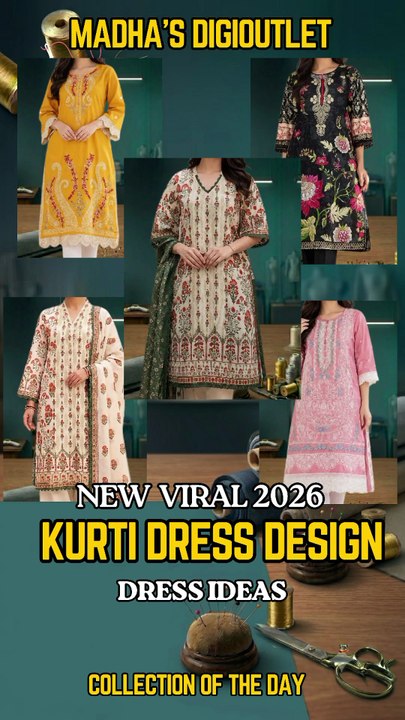 Kurti Dress Design Ideas 2026 | New & Trendy
