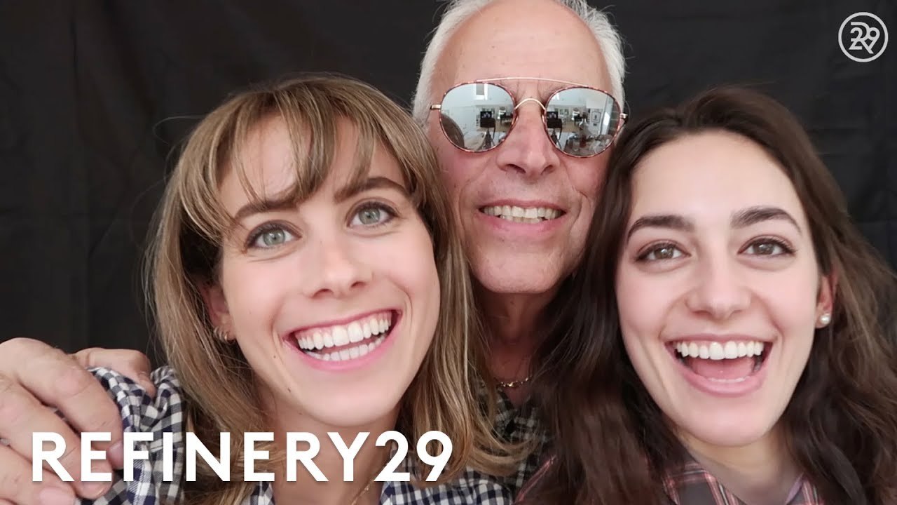 Lucie Fink Recreates Childhood Photos With Her Dad | Lucie Fink Vlogs | Refinery29