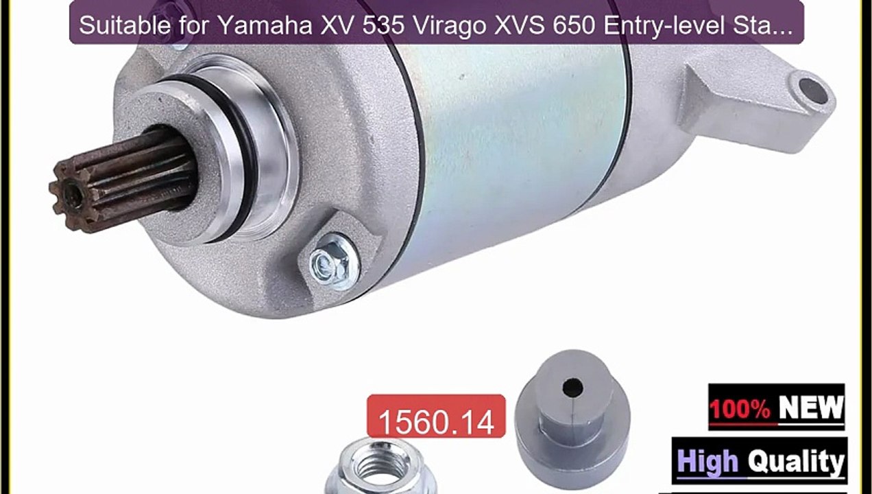 Suitable for Yamaha XV 535 Virago XVS 650 Entry-level Starter ... -- Best Buy 2026 | Great Quality!