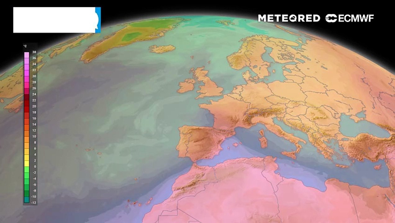 Masses d'air en Europe