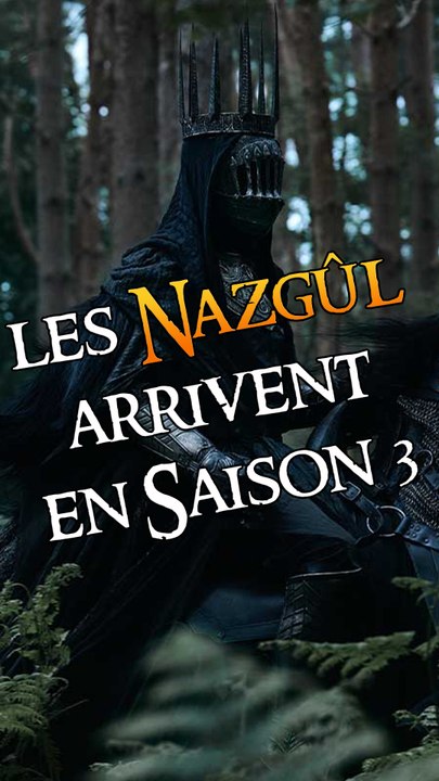 Les nazgul arrivent dans The Rings of Power S3