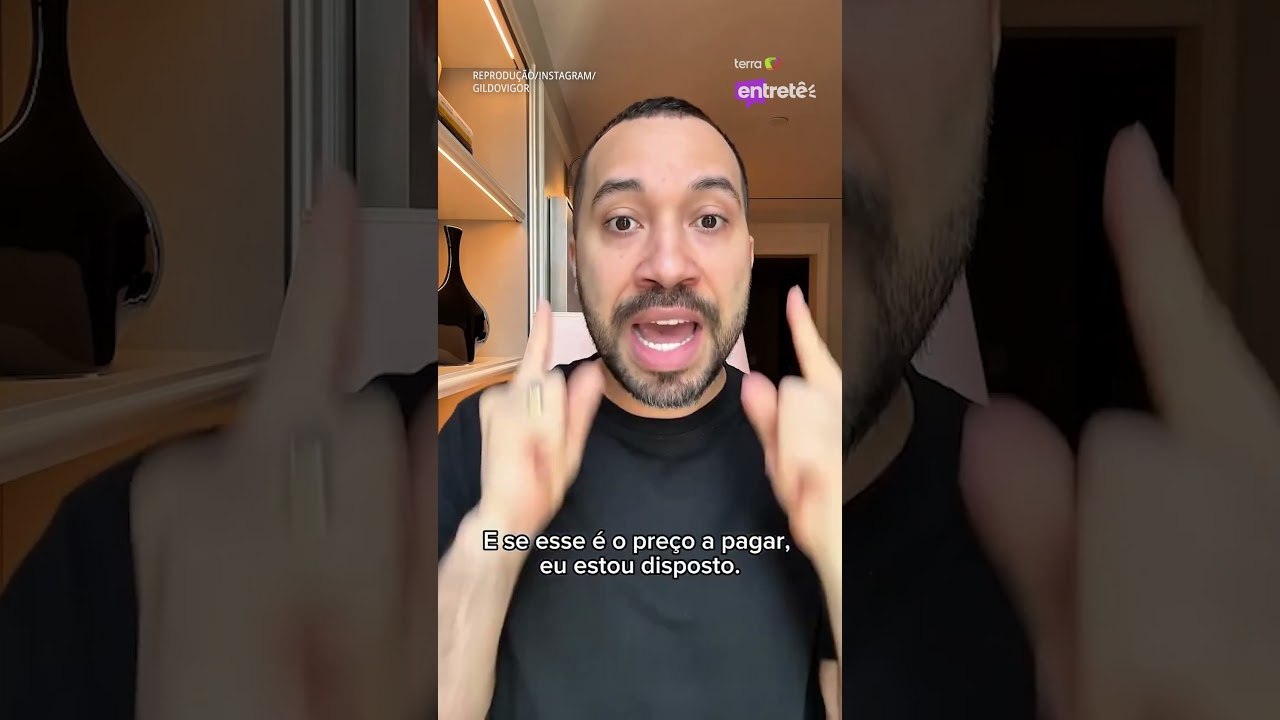 Gil do Vigor diz que perdeu 500 mil seguidores ao mudar de conteúdo nas redes #shorts