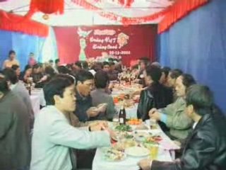 The wedding day on Dec 25, 2006 Viet-Oanh