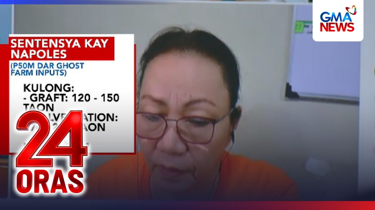 Janet Napoles at dati niyang empleyado, guilt sa graft at malversation; ex-DAR official, guilty sa malversation | 24 Oras