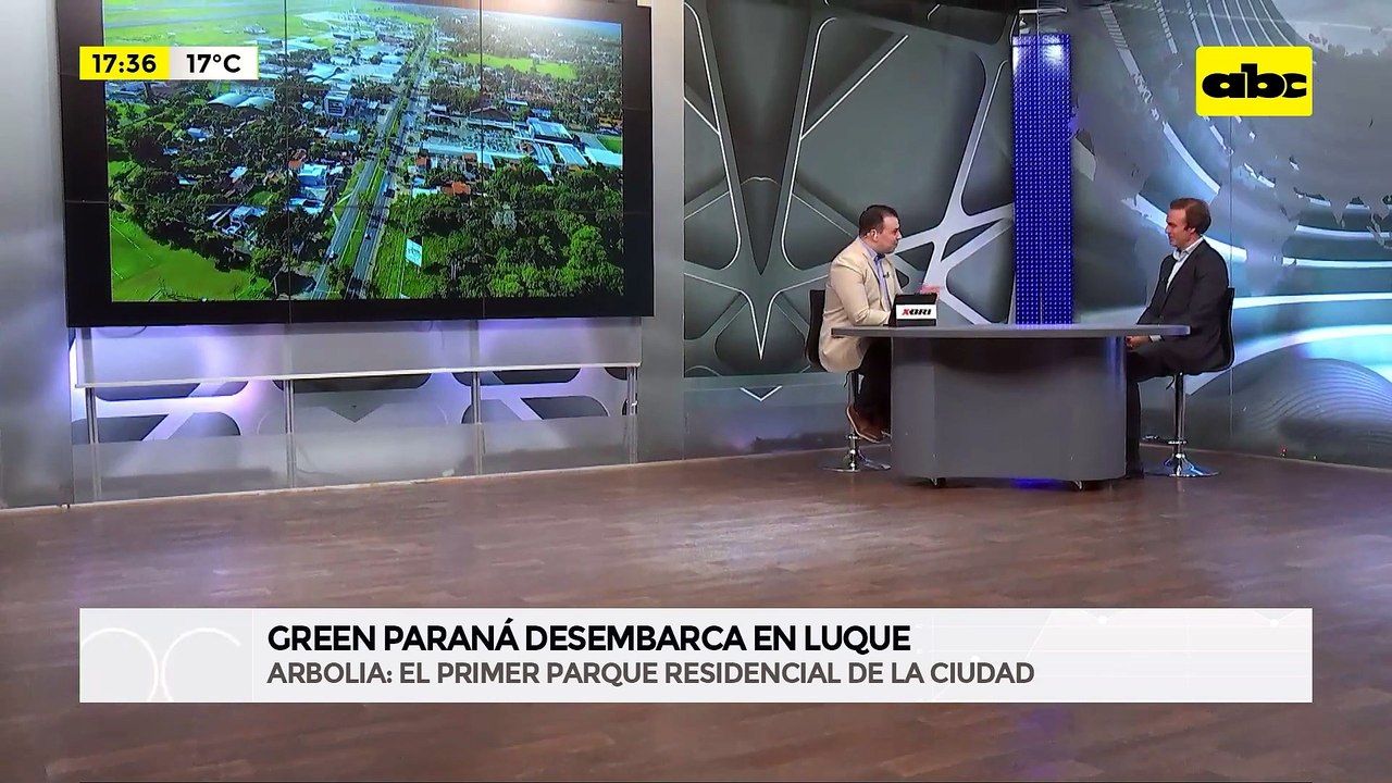 ABC Negocios: Green Paraná desembarca en Luque - Arbolia: el primer parque residencial de la ciudad