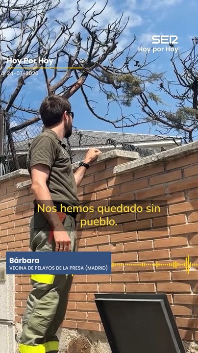Las voces de los afectados por los incendios, en la SER