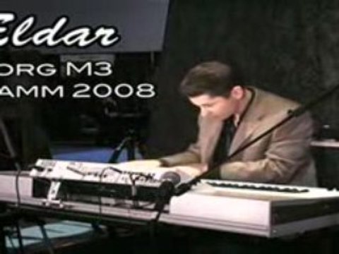 Eldar sur Korg M3 au NAMM 2008 #3