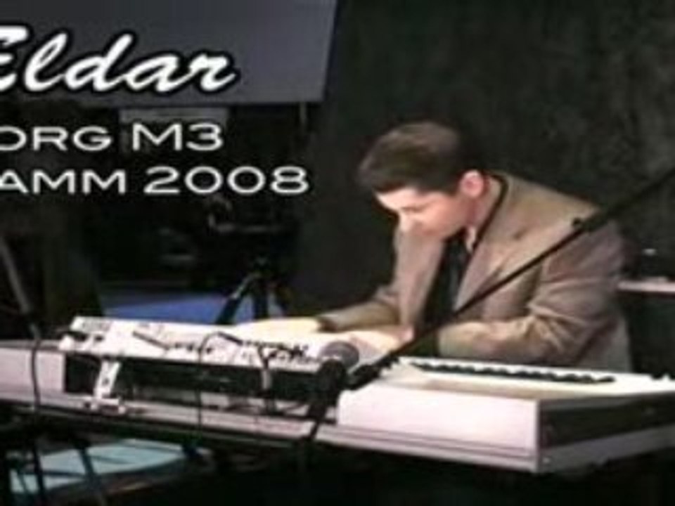 Eldar sur Korg M3 au NAMM 2008 #3