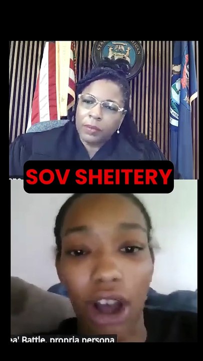 JUDGE BOOTS OBNOXIOUS ENTITLED SOVEREIGN IDIOT OUTTA COURT