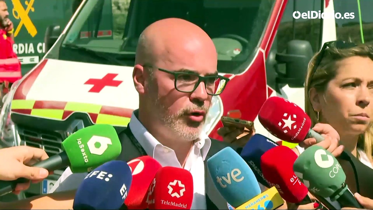 El delegado del Gobierno informa de la evacuación de tres municipios de Madrid por incendios