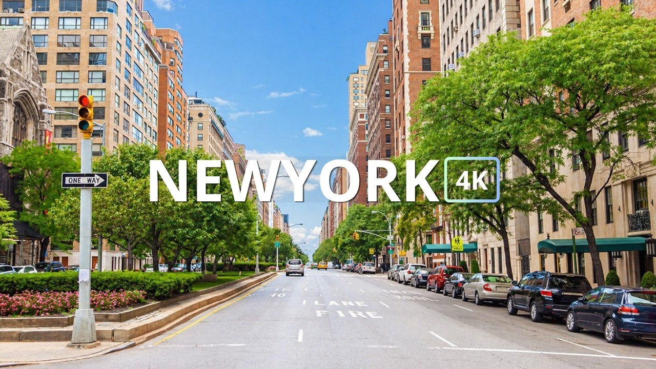 New York Walking Tour 4K Sunny Late Afternoon Upper East Side NYC ...
