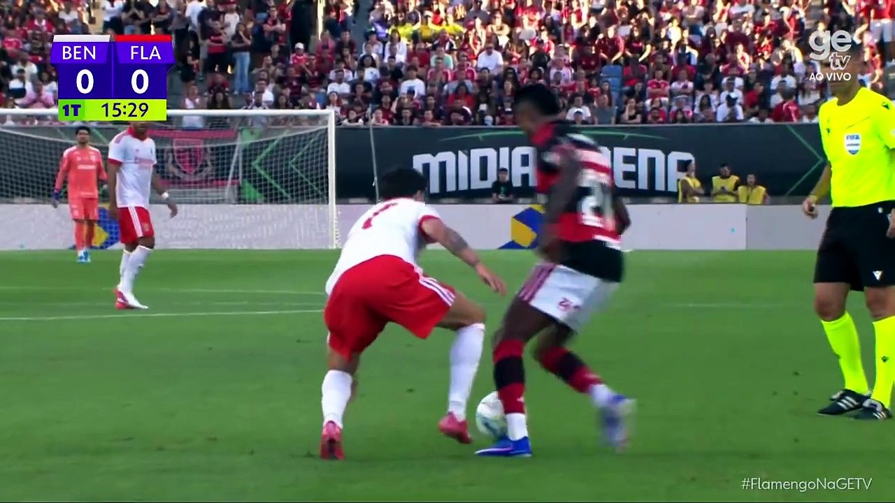 Benfica 1×2 Flamengo - 1º Tempo - Amistoso Interclubes - Troféu do Algarve - Final - 11/07/2023