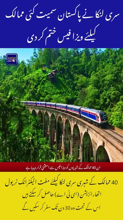 Good News for Travelers Sri Lanka Removes Visa Fees for Pakistan!