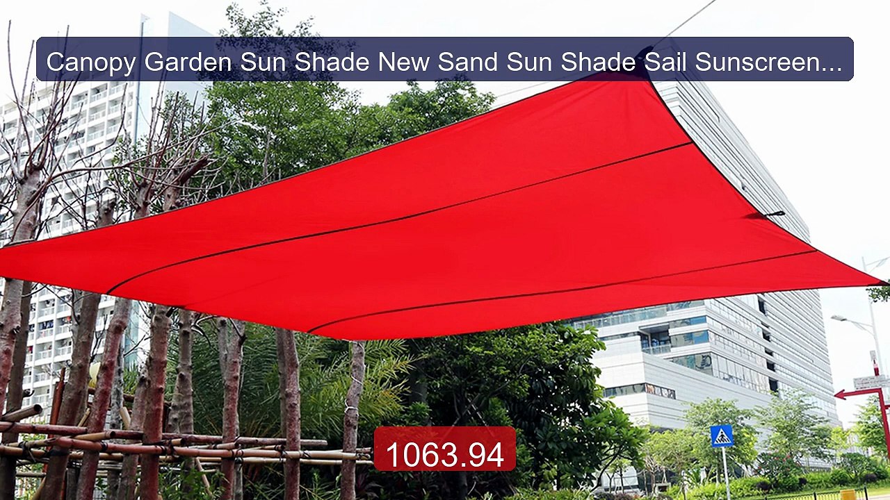 Canopy Garden Sun Shade New Sand Sun Shade Sail Sunscreen Rectangle... -- Top Rated 2026 | Buy Now!