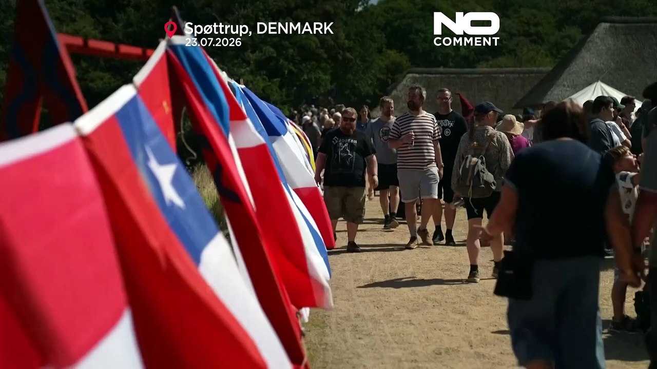 Gerüstete Kämpfer erobern Dänemarks Burg Spøttrup für IMCF-Weltmeisterschaft