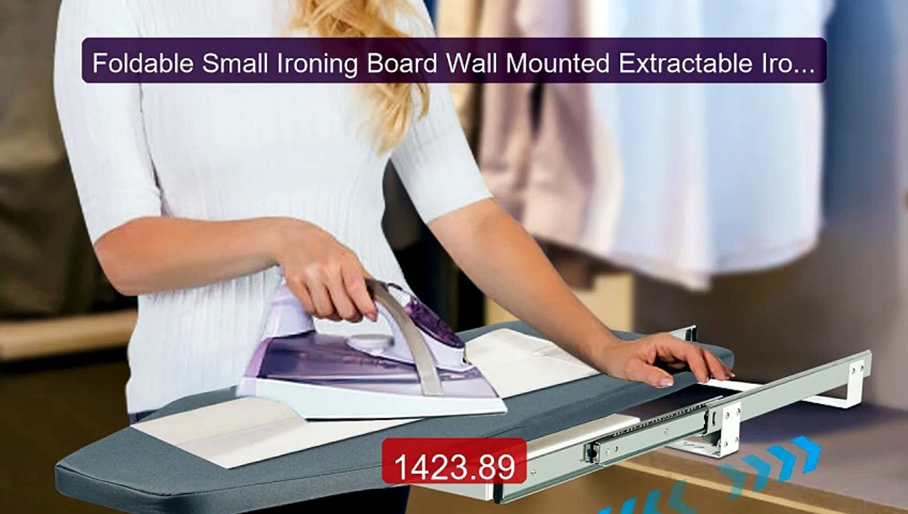 Foldable Small Ironing Board Wall Mounted Extractable Ironing Board... -- Top Rated 2026 | Buy Now!