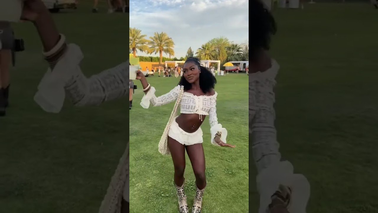 Black girls in brown at 818 🙌🏼🤎 #coachella #fitcheck #fashion #festival