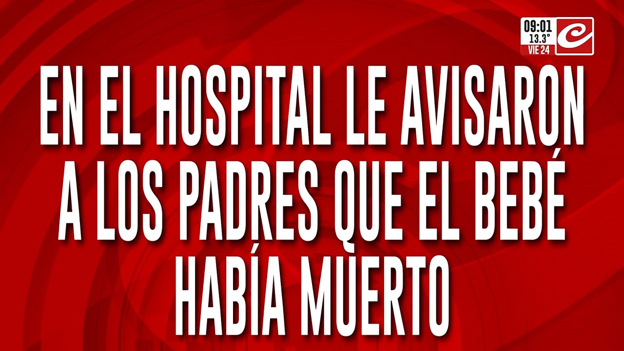 Horror en Corrientes: denuncian que le robaron su bebé en un hospital