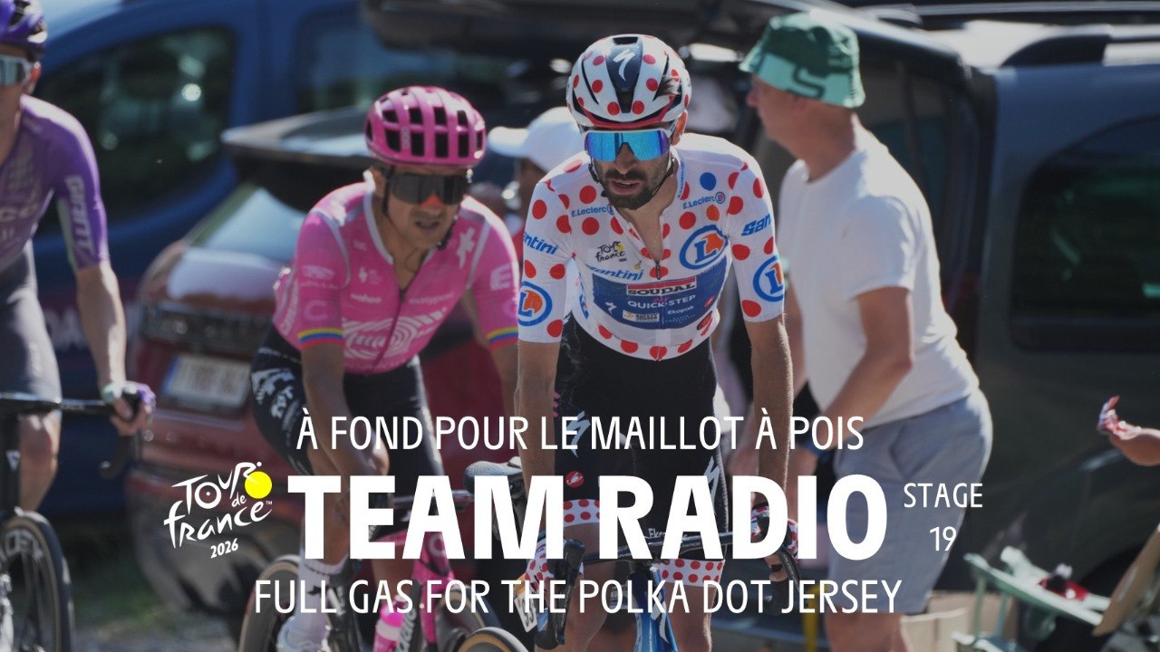 full gas for the polka dot jersey - Stage 19