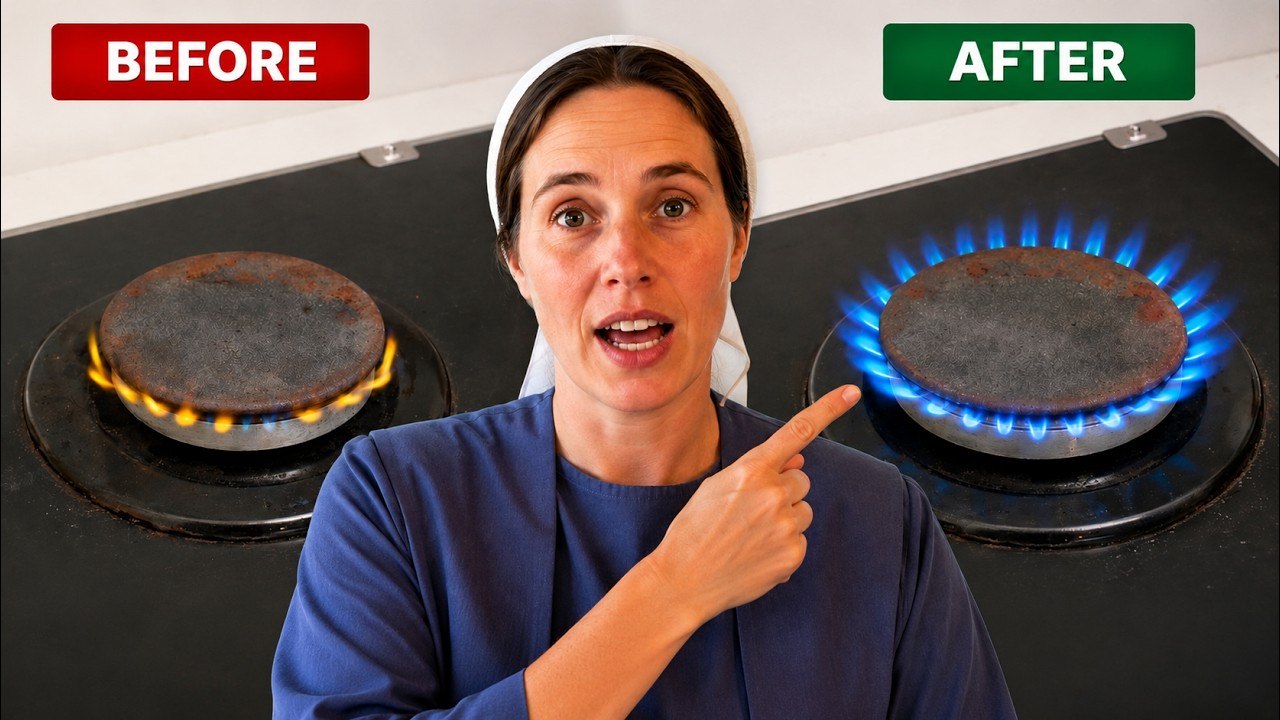 Weak Stove Flames Become Strong and Blue! How to Fix a Low Flame Stove Burner in Minutes