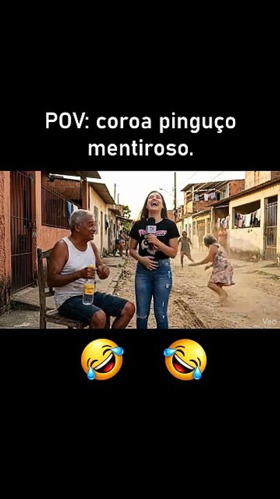 velho do corote e reporter