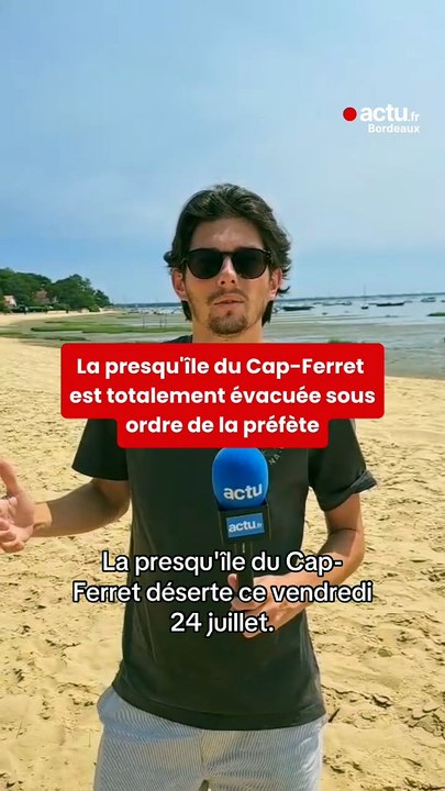 Incendie de Saumos: Ambiance lugubre dans plusieurs villes du bassin complètement désertes après l'ordre d'évacuer