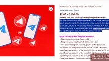 Top 10 Marketplace to Buy Telegram Accounts Premium, ...