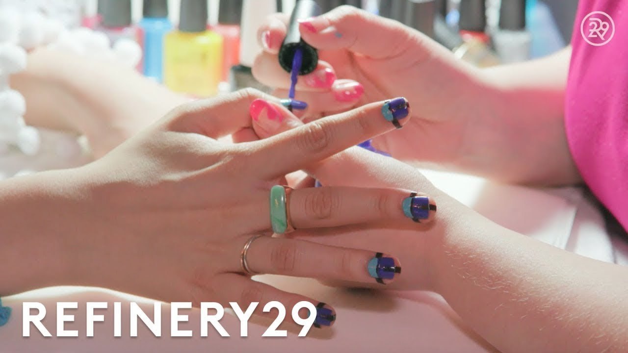 See How CND Nails Are Made | Beauty With Mi | Refinery29