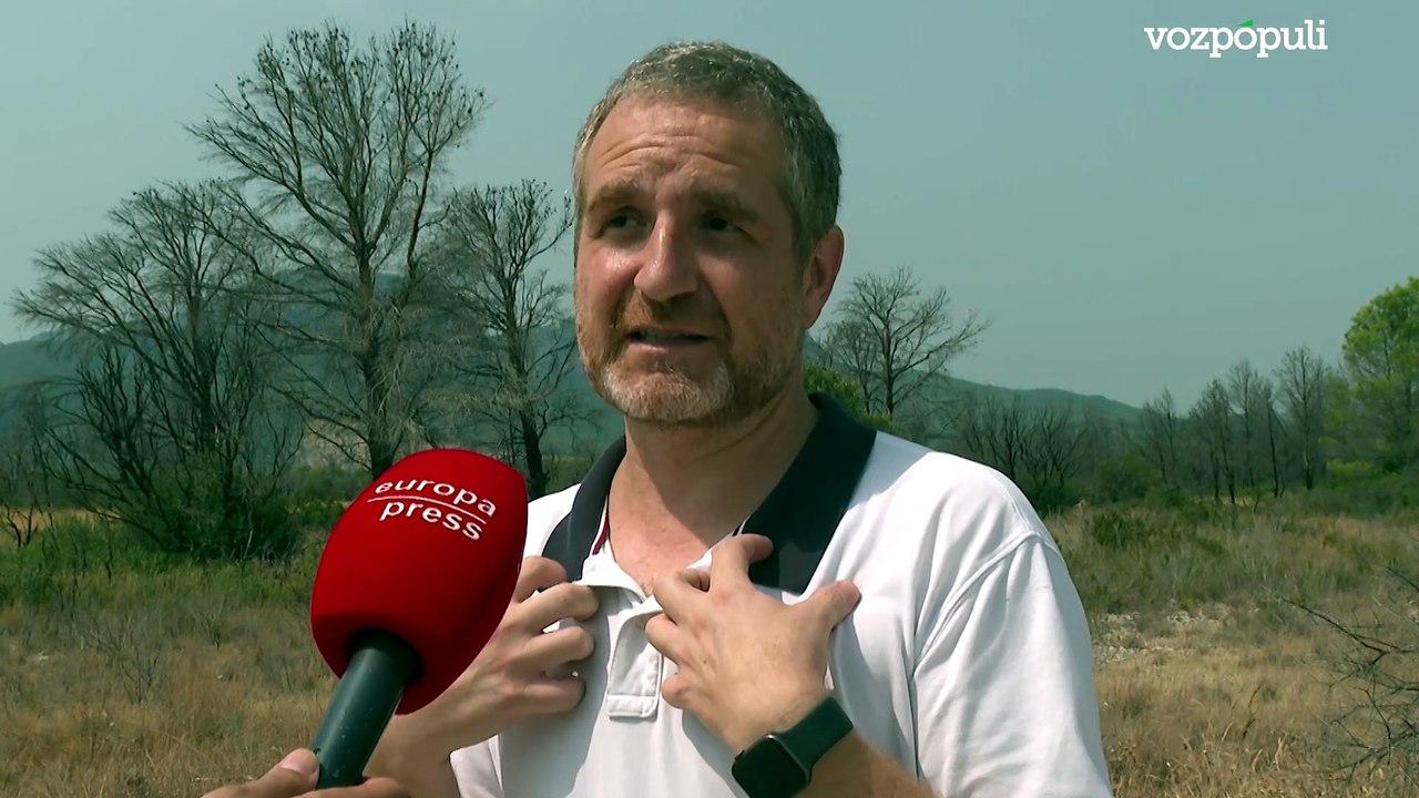 Víctor Resco, catedrático de ingeniería forestal: "Las zonas agrícolas, cuando están labradas, son el mejor cortafuegos contra los incendios"