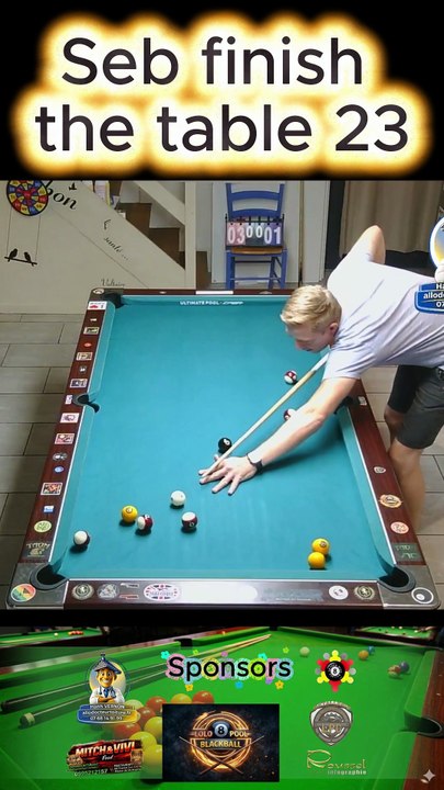 Seb finish the table 23 #8pool #blackball #billard #ultimatepool #pourtoi #fyp #fluxshorts #reels