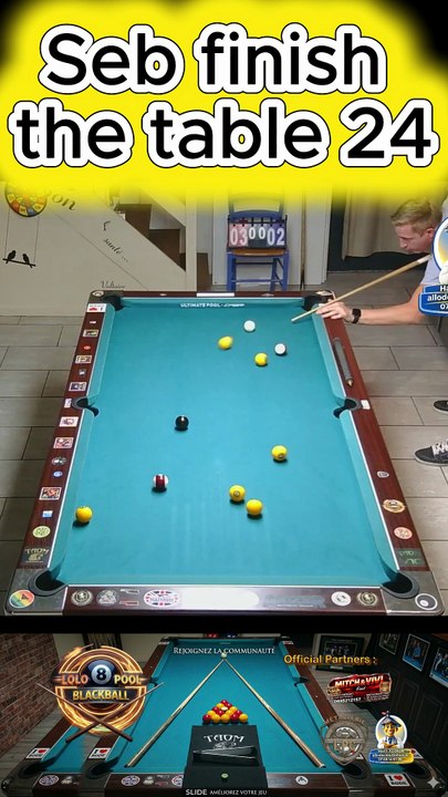 Seb finish the table 24 #8pool #blackball #billard #ultimatepool #pourtoi #fyp #fluxshorts #reels