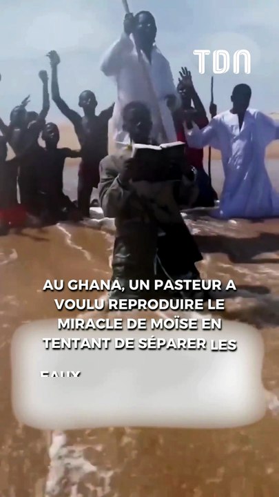 Un pasteur tente de séparer la mer et tout dérape