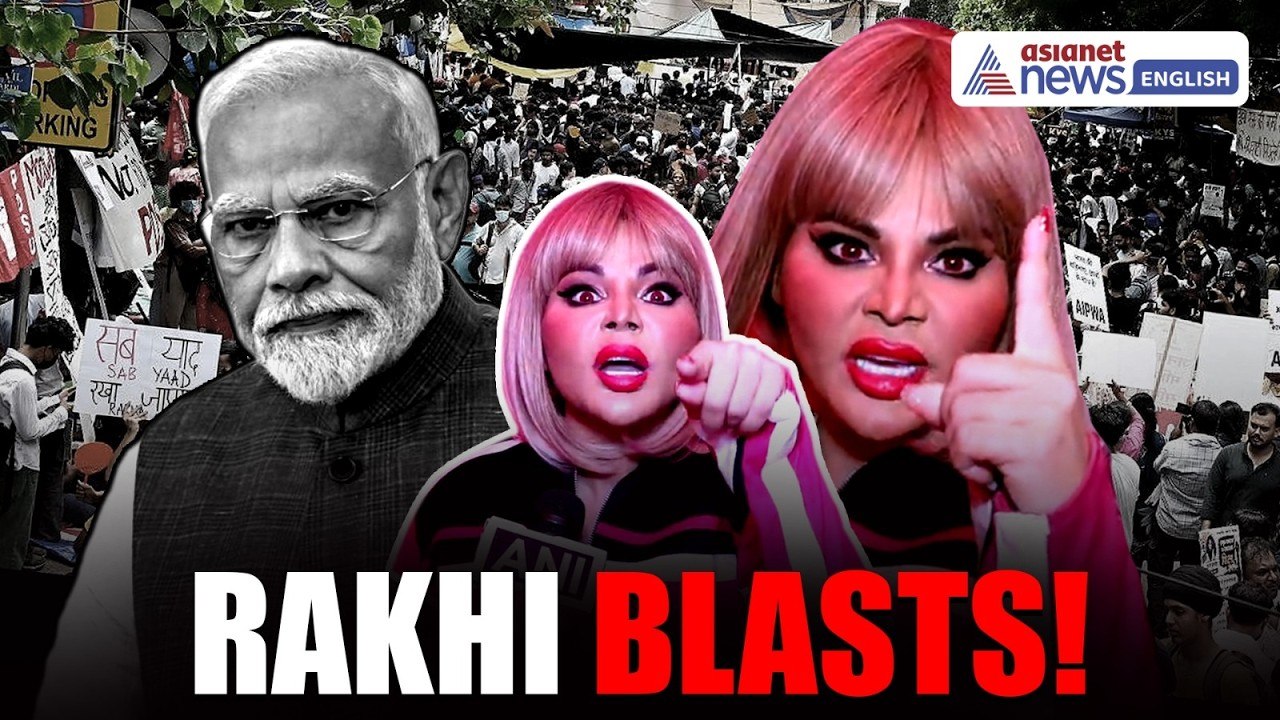 Rakhi Sawant Breaks Silence on CJP Protest, Reacts To NEET Row
