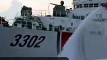 China uses water cannons on Philippine ships 2 days in a row