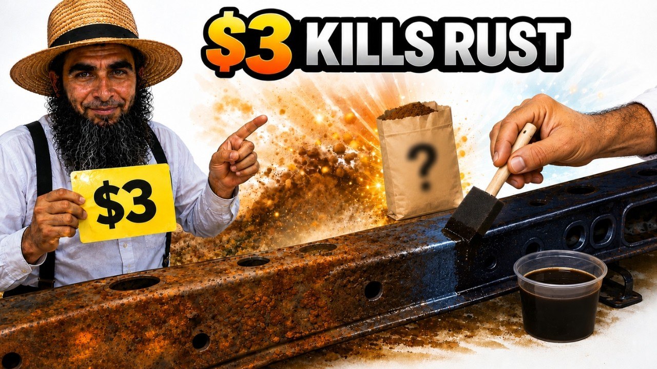 The $3 Trick That Makes Any Metal Rust-Proof Forever... They Never Taught You This