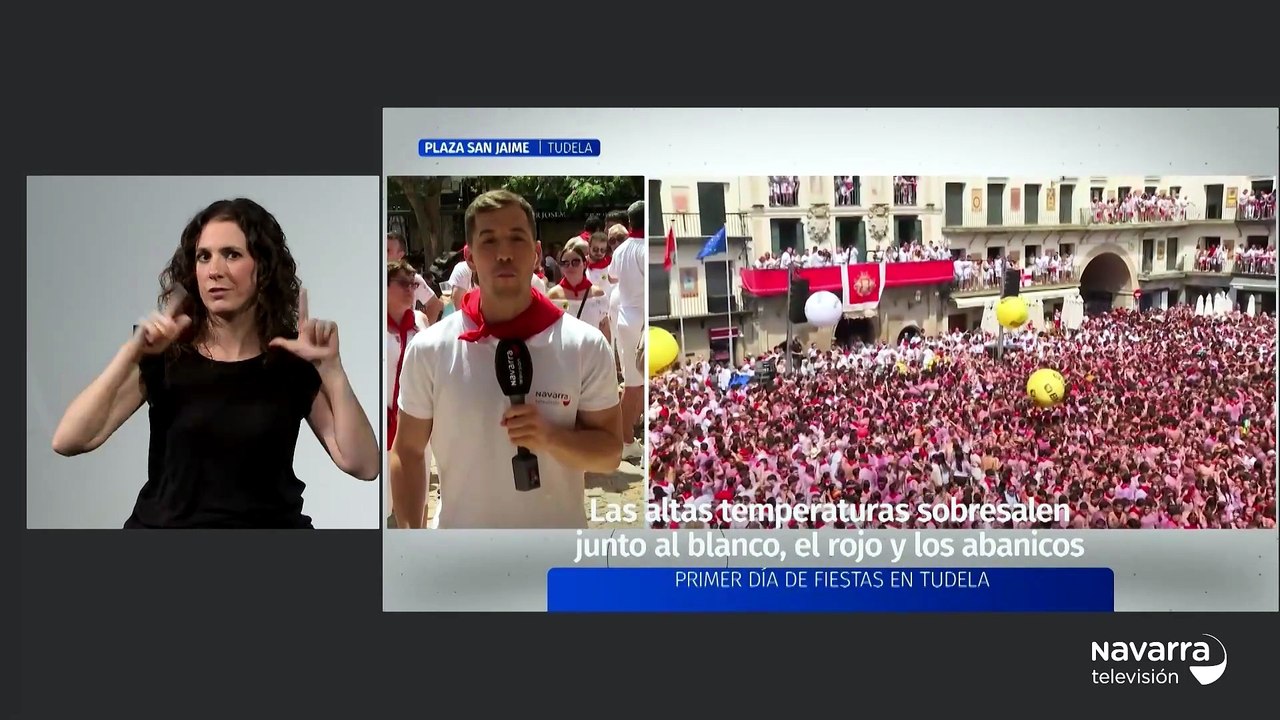 Noticias de Navarra 14:30h 24/07/2026 Lengua de Signos