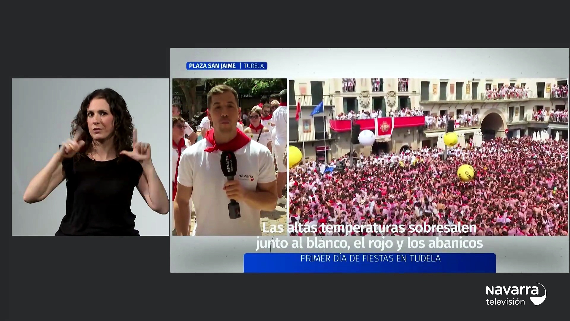 Noticias de Navarra 14:30h 24/07/2026 Lengua de Signos